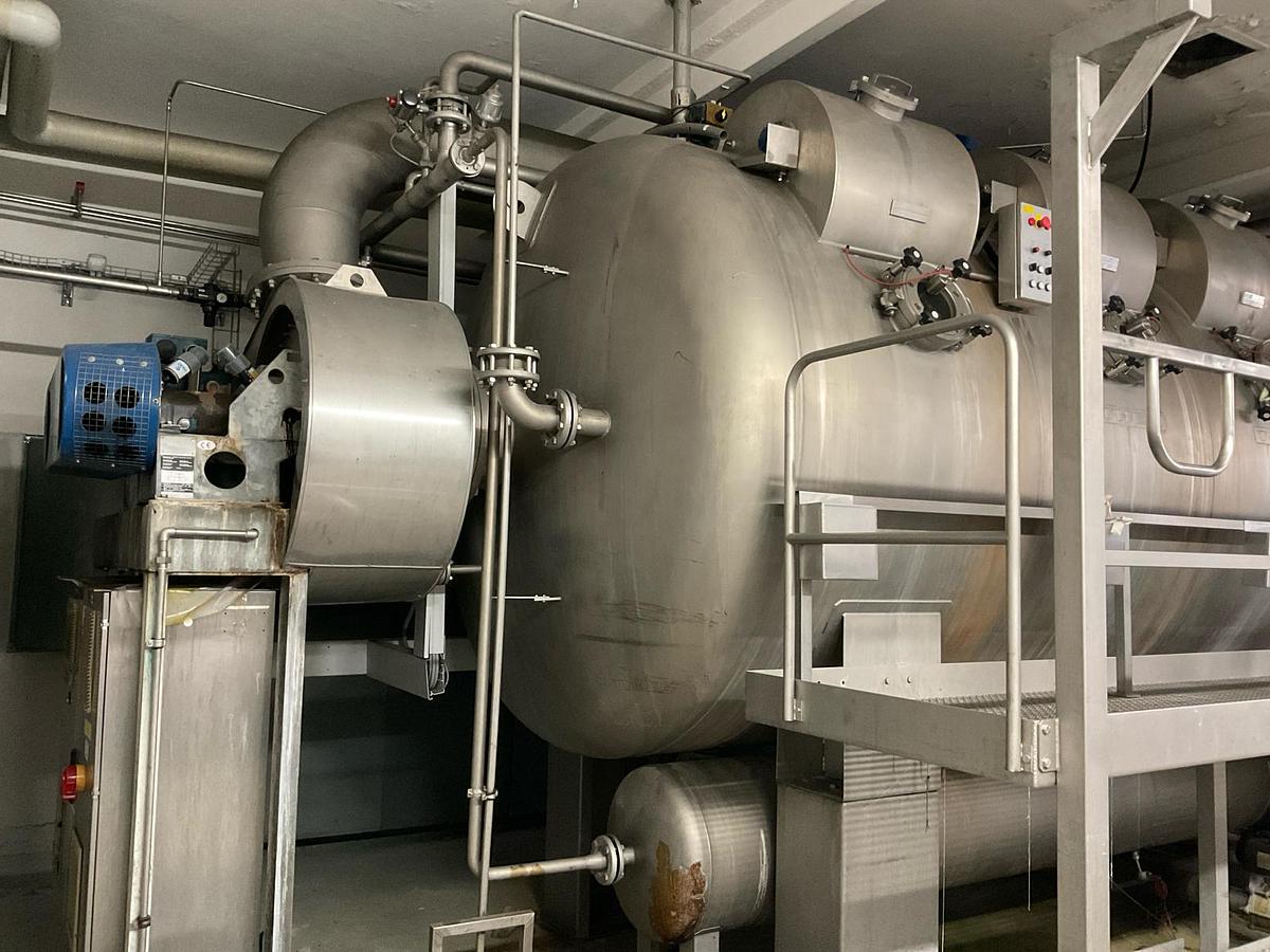 Used 2004 Then AFT900 full stainless 4-fold horizontal rope dyeing installation