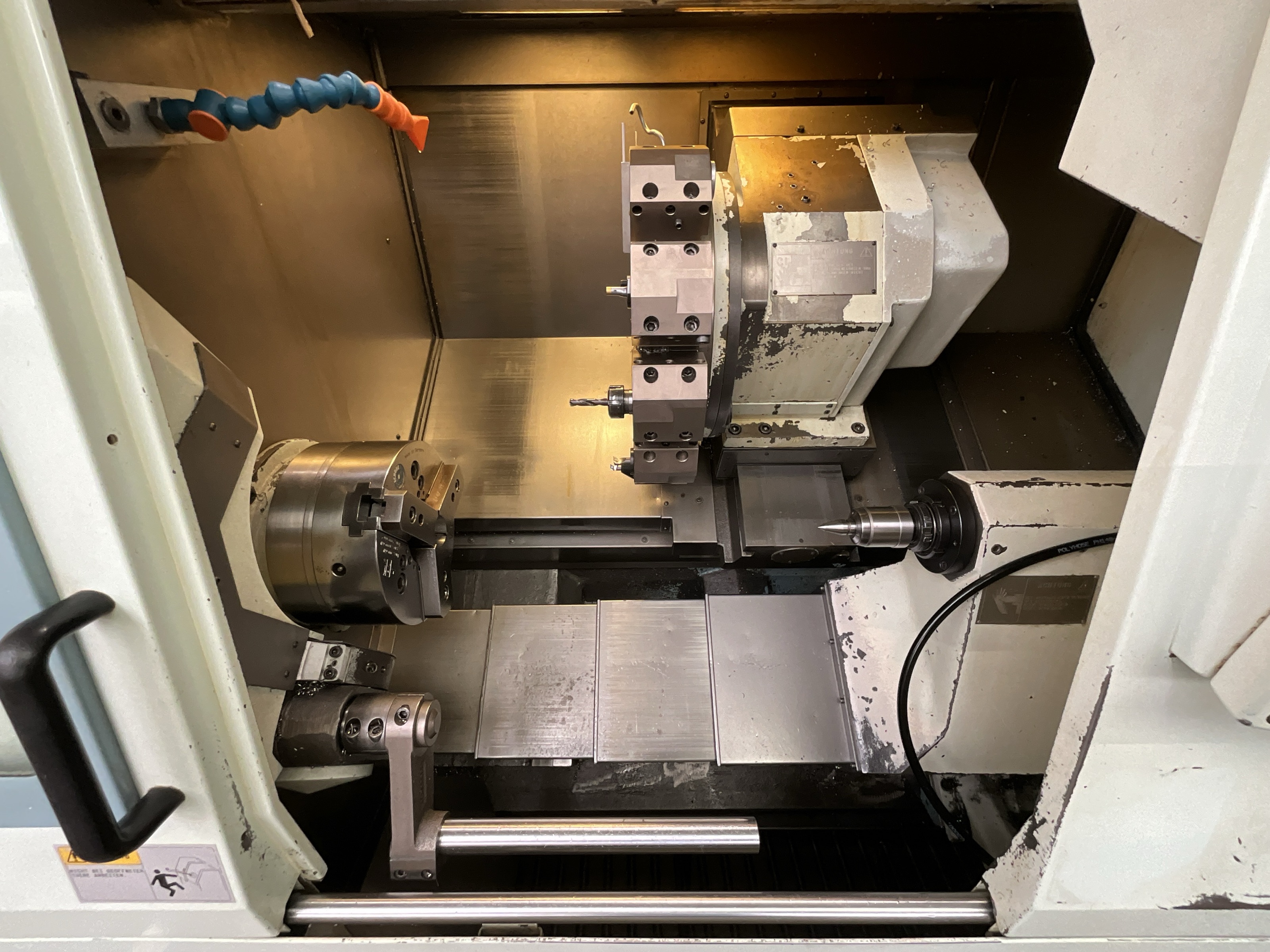 Used 2000 Biglia B 501 MB CNC Lathe