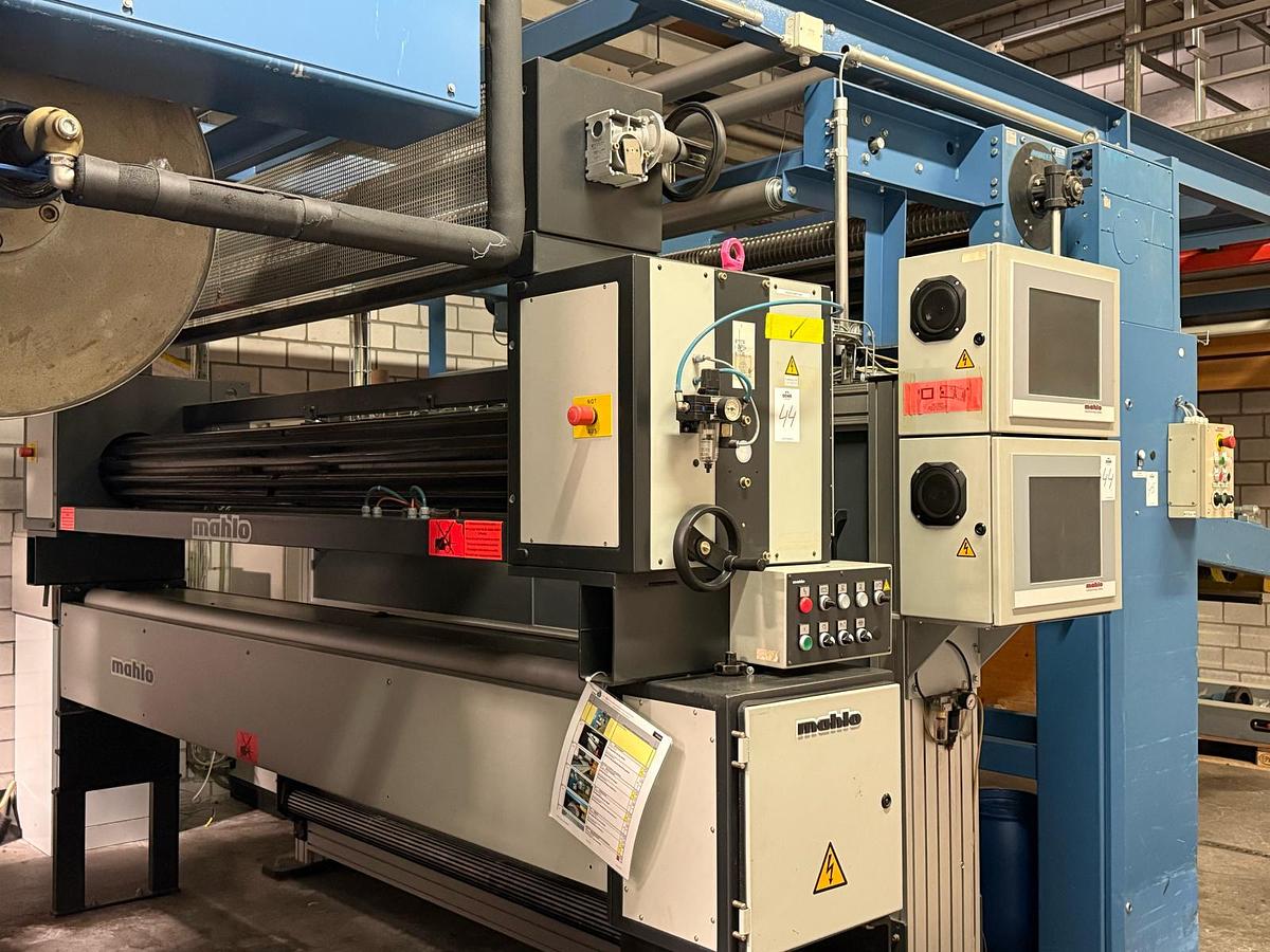 Used 2007 Mahlo CIS-12 /WIS-12 color inspection system