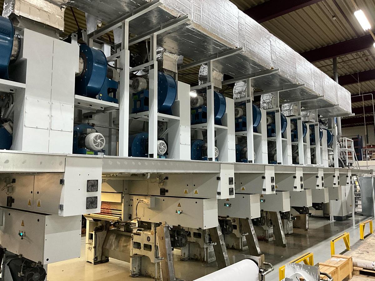 Used 2015 Bobst Rotomec 4003 1000/350/C 7-color rotogravure printing press