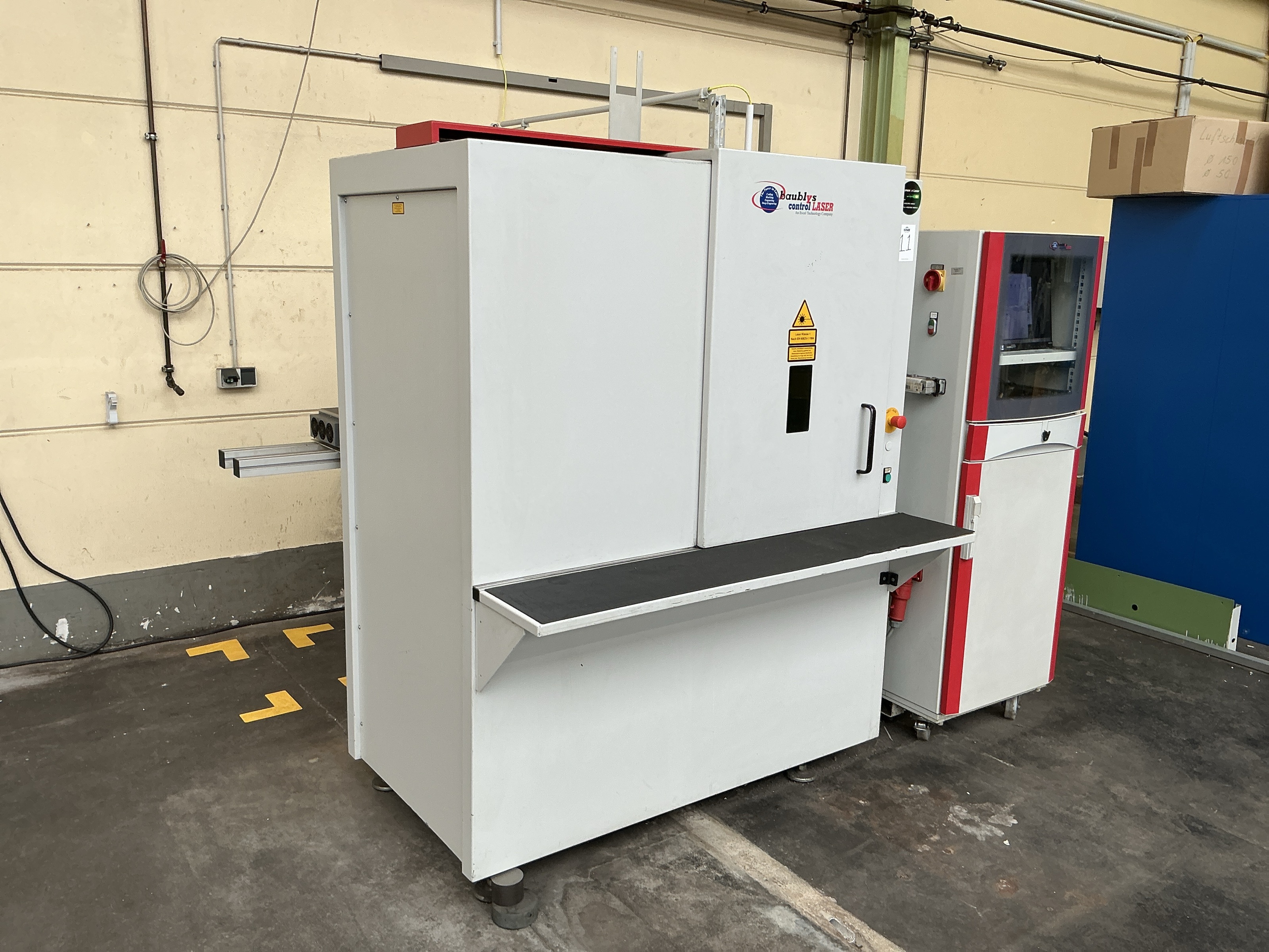 Used 2004 Baublys 65S/NC 500 Laser Engraving Machine