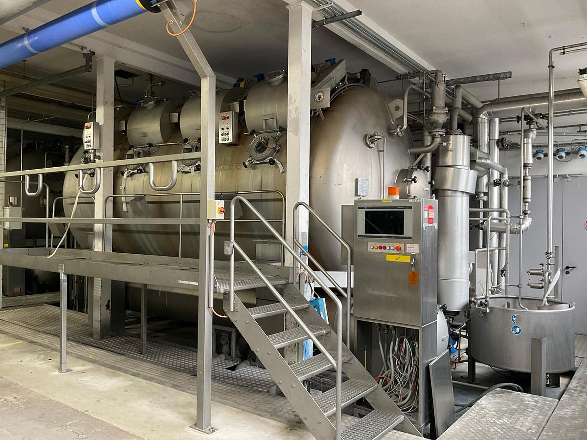 Used 2004 Then AFT900 full stainless 4-fold horizontal rope dyeing installation
