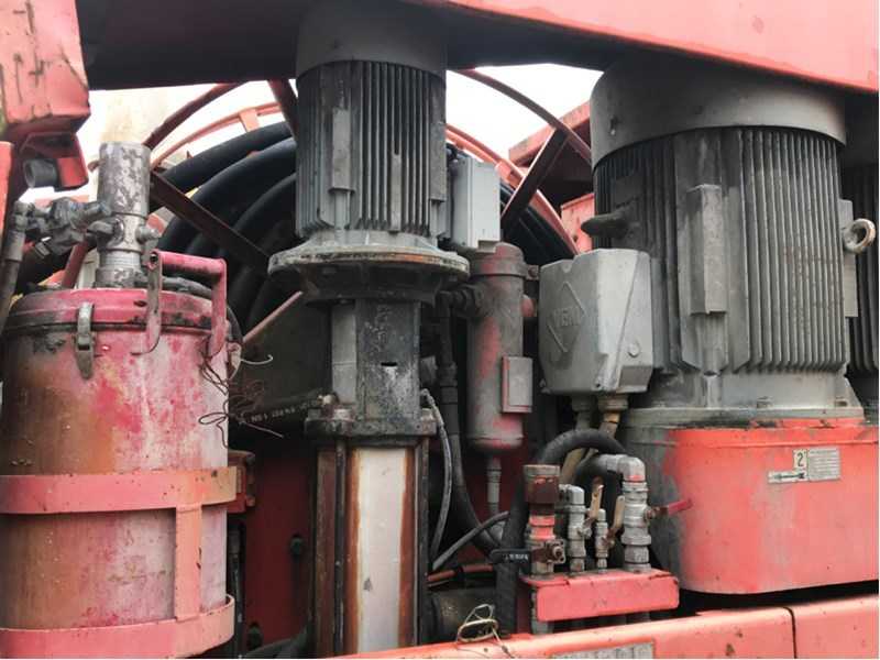 Used 2010 SANDVIK DT1130-SC tunnel jumbo drill rig
