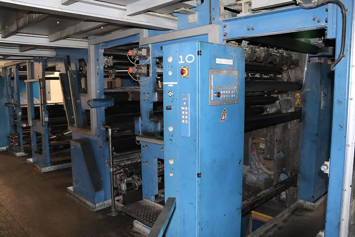 Used 2006 KBA Type 43 4-color rotary offset press