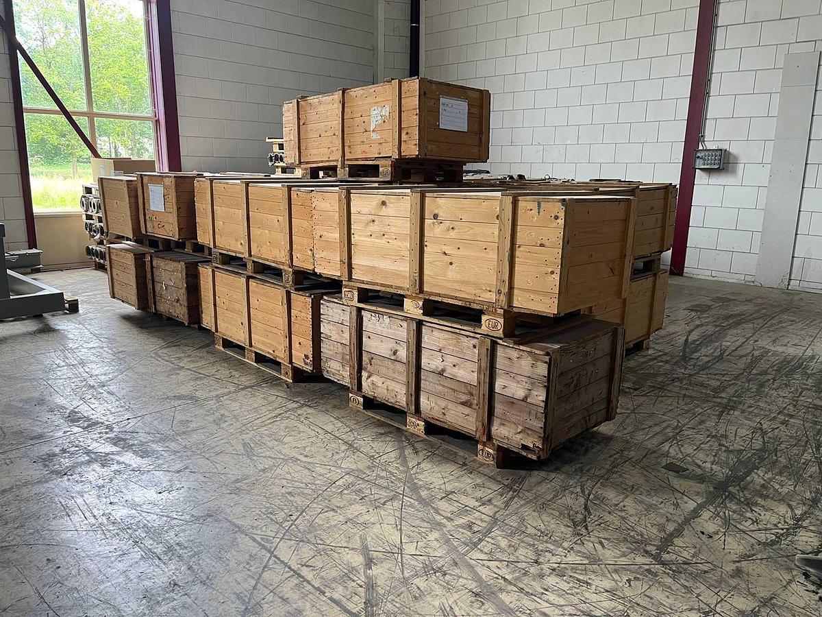Used Cylinders Kaleidoscope for gift wrap paper printing press (215x)