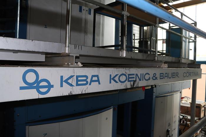 Used 2006 KBA Type 43 4-color rotary offset press