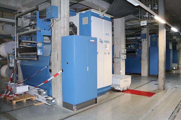 Used 2006 KBA Type 43 4-color rotary offset press