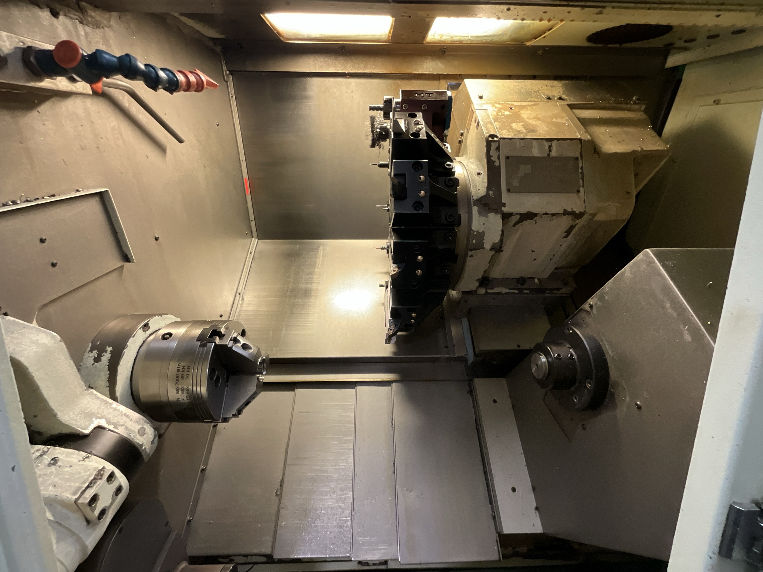 Used 2003 Biglia B 301 MB CNC Lathe