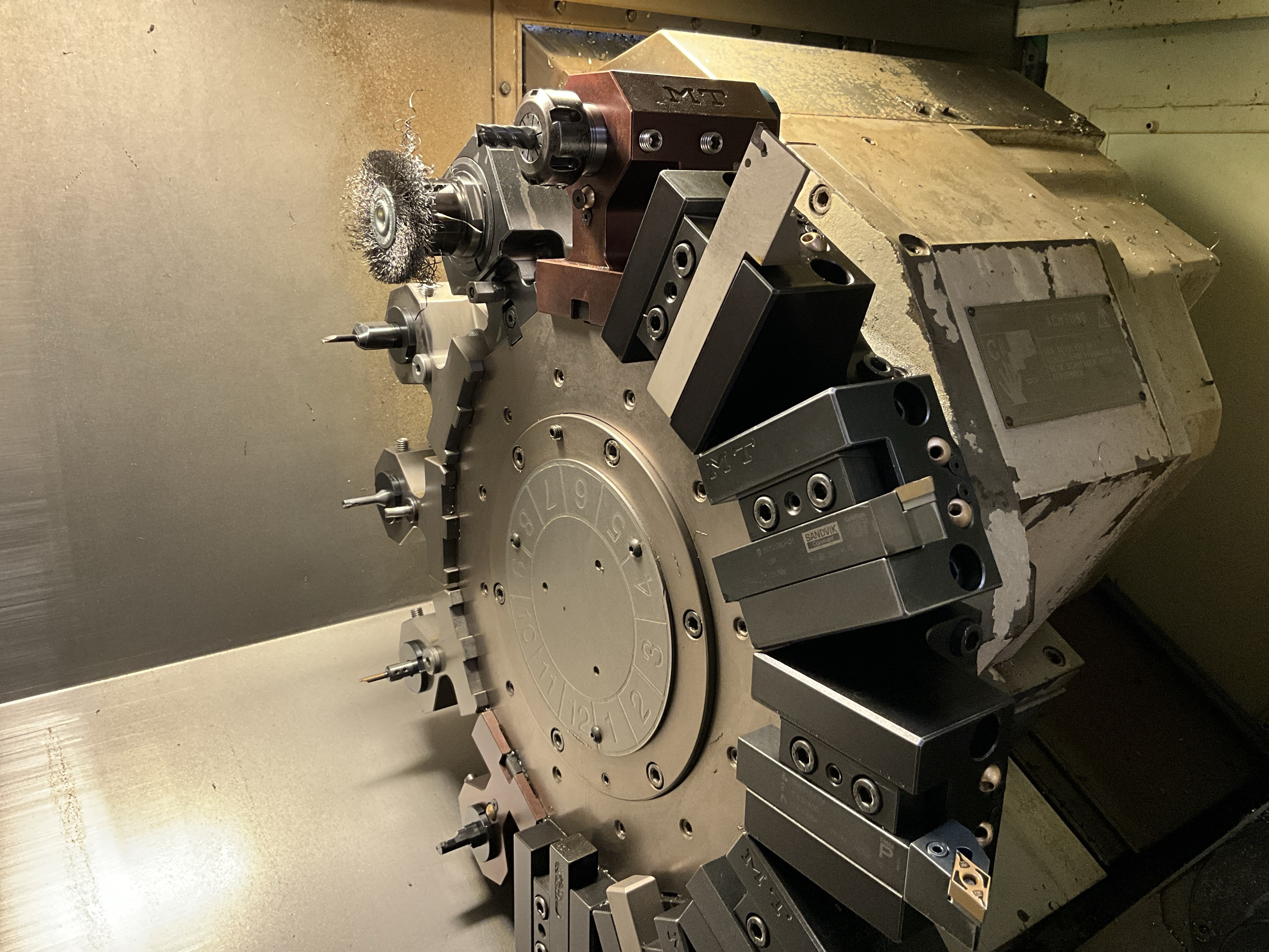 Used 2003 Biglia B 301 MB CNC Lathe