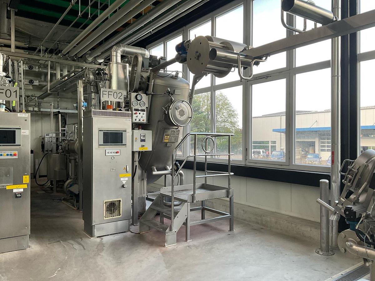 Used 2014 Fong’s ECO-8-D1T single l-shape full stainless steel tubular HT fabric dyeing installation