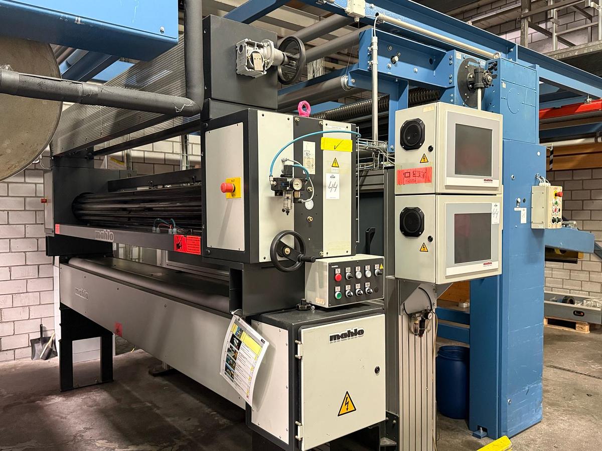 Used 2007 Mahlo CIS-12 /WIS-12 color inspection system