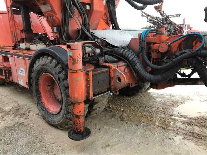 Used 2000 TAMROCK AXERA T12 DATA-3.15 tunnel jumbo drill rig