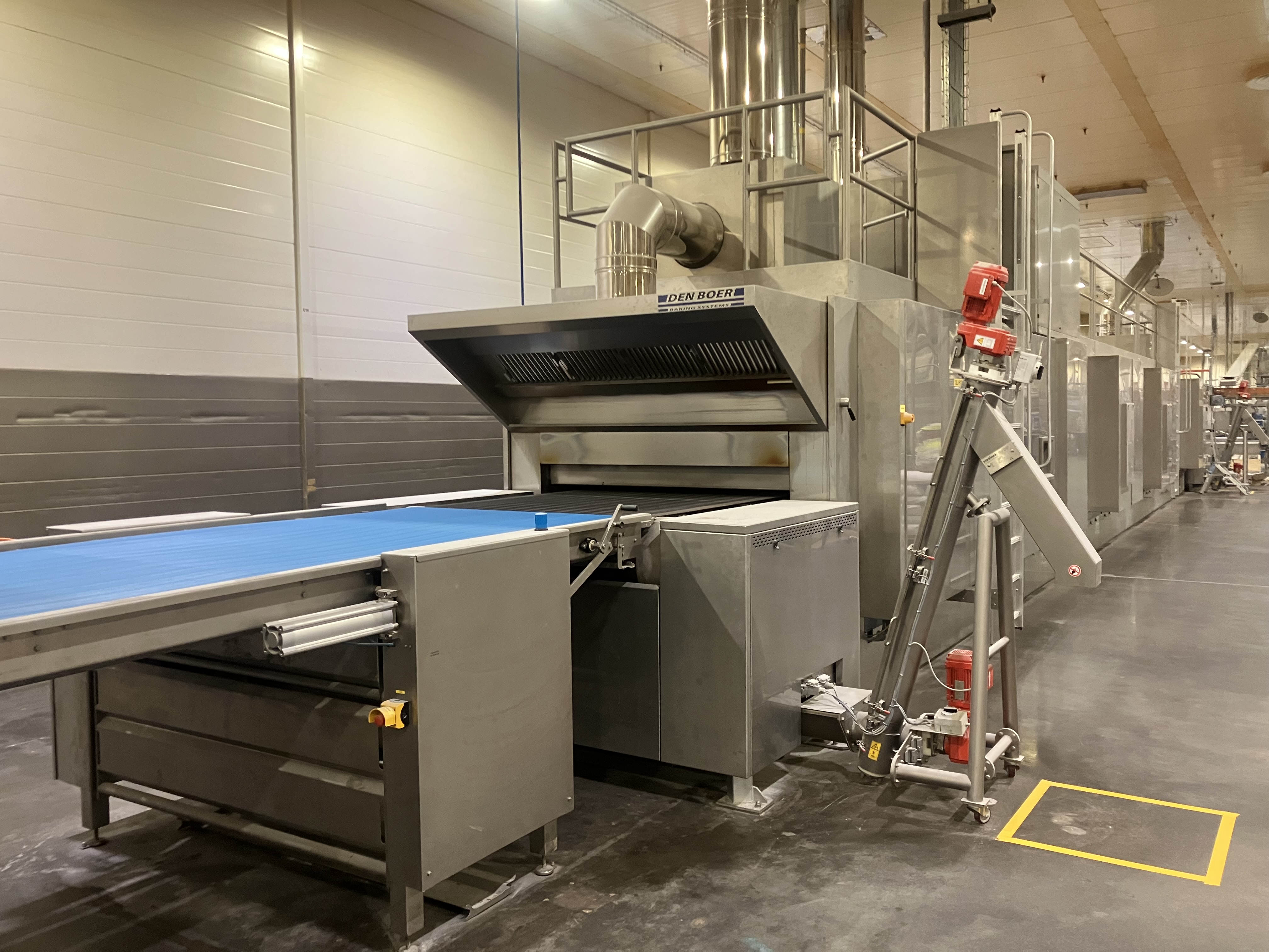 Used 2017–2021 Complete TROMP / KUNZE / DEN BOER Cracker Production Line – Universal Line for Crackers, Pita & Flatbread – Up To 60,000 pcs/hr