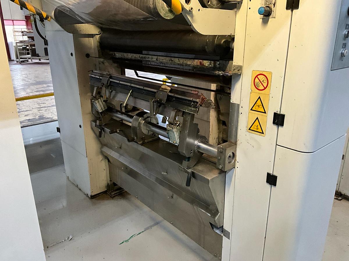 Used 2015 Bobst Rotomec 4003 1000/350/C 7-color rotogravure printing press