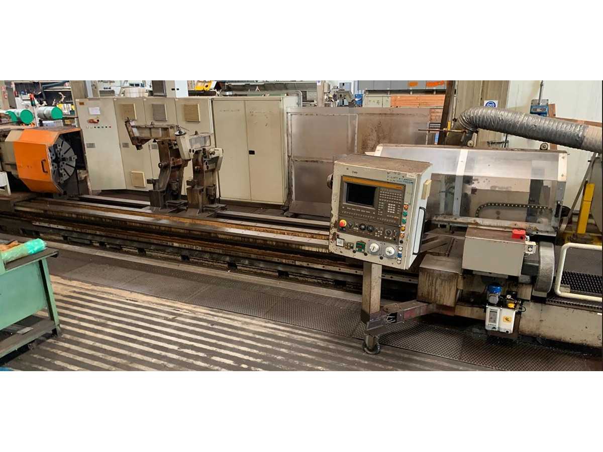Used SAFOP LEONARD 45/CNC 4-GUIDEWAYS CNC LATHE