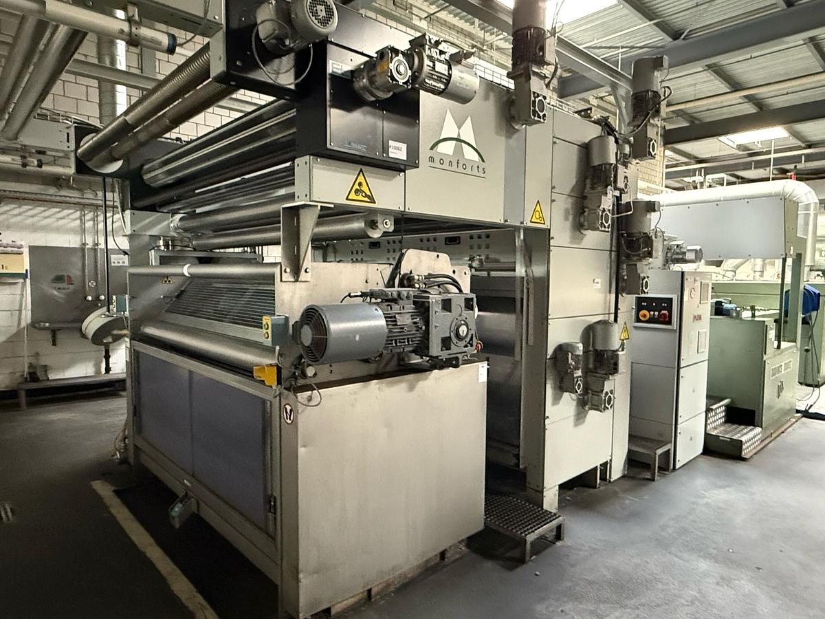 Used 2017 Monforts MONTEX 12 G/K stenter line