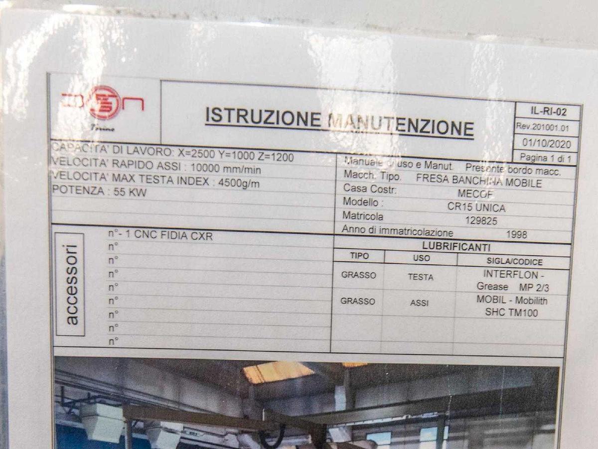 Used 2018 FPT VERUS CNC boring milling machine