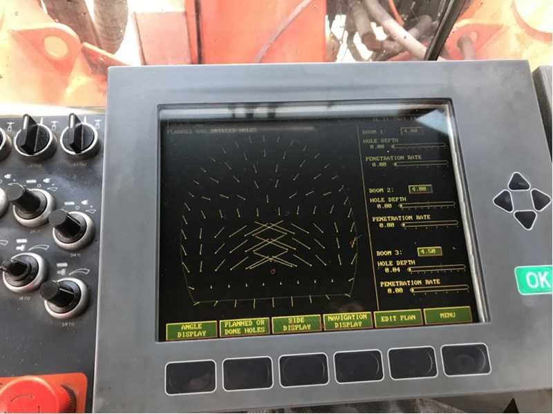 Used 2000 TAMROCK AXERA T12 DATA-3.15 tunnel jumbo drill rig