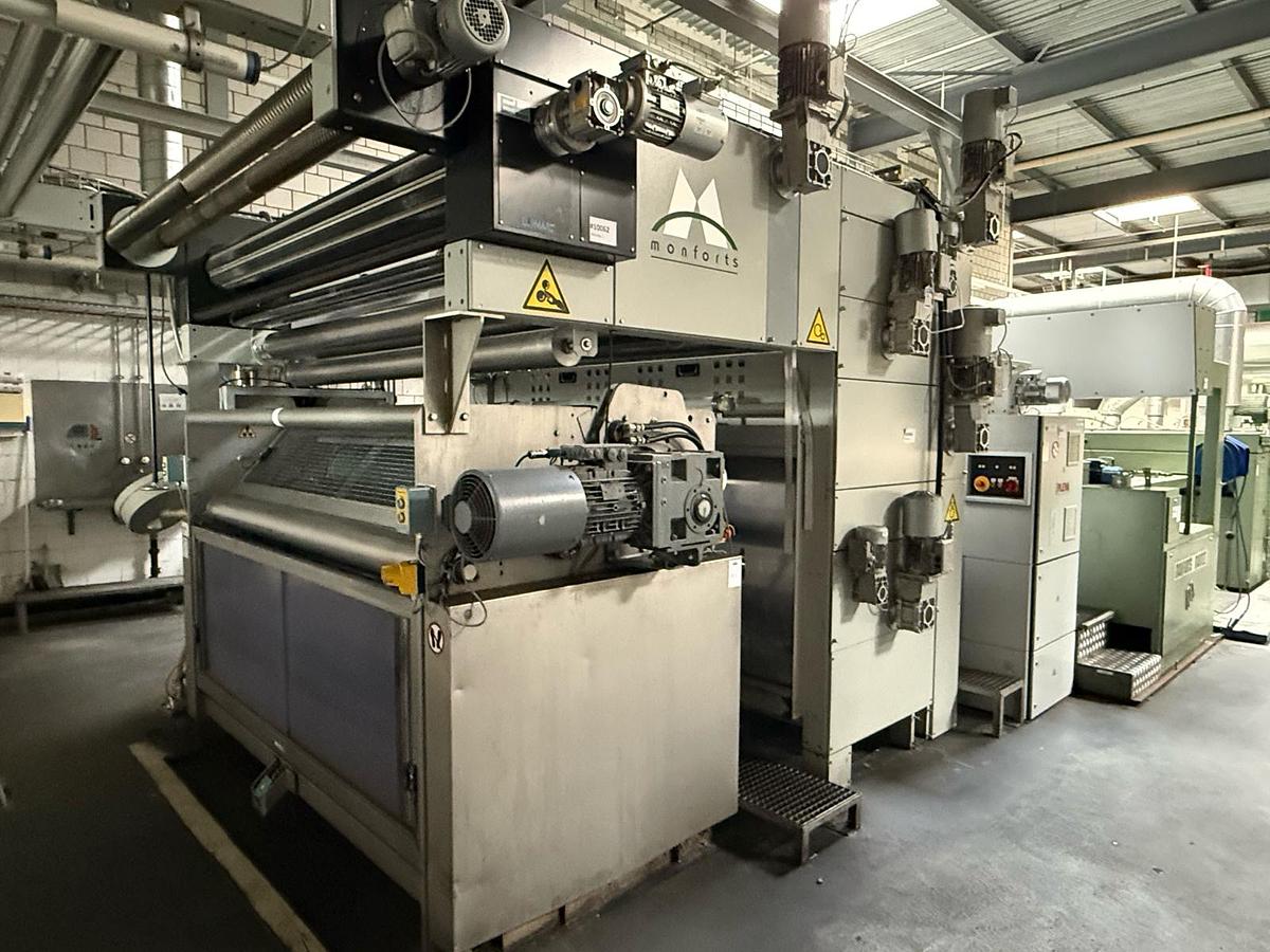 Used 2017 Monforts MONTEX 12 G/K stenter line