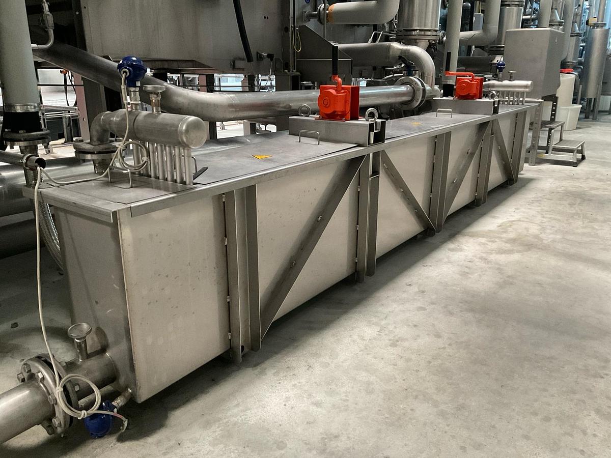 Used 2012 Benninger / Kusters LT-TB-AR high speed continuous (wide fabric) pre washing installation