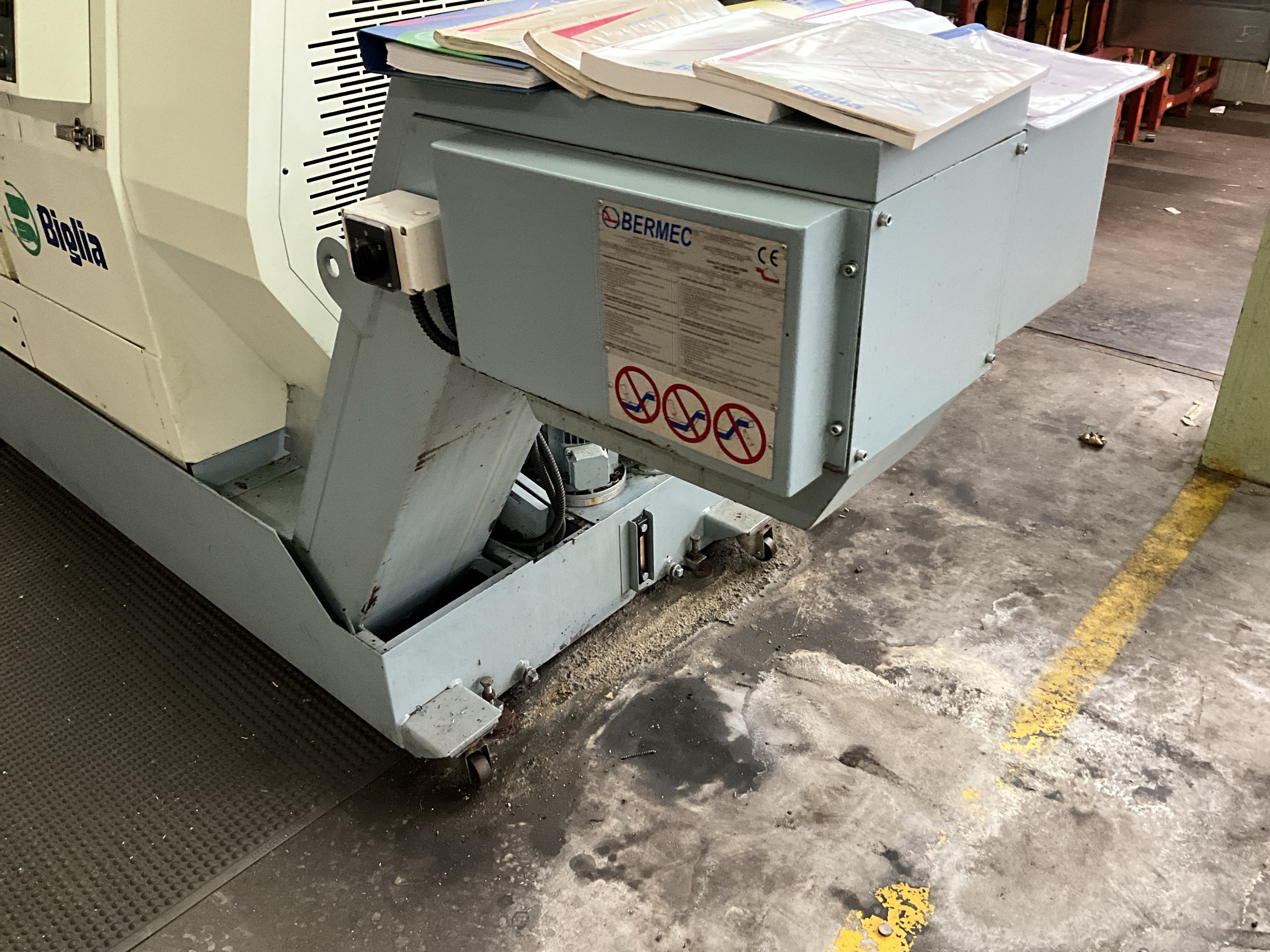 Used 2003 Biglia B 301 MB CNC Lathe