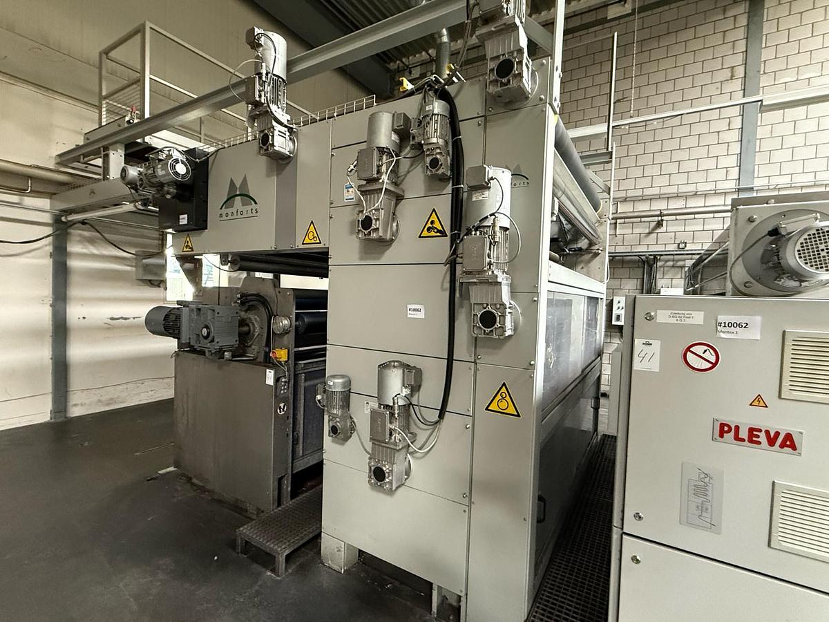 Used 2017 Monforts MONTEX 12 G/K stenter line