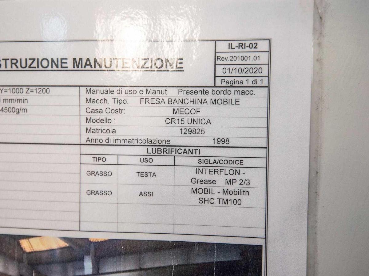 Used 2018 FPT VERUS CNC boring milling machine