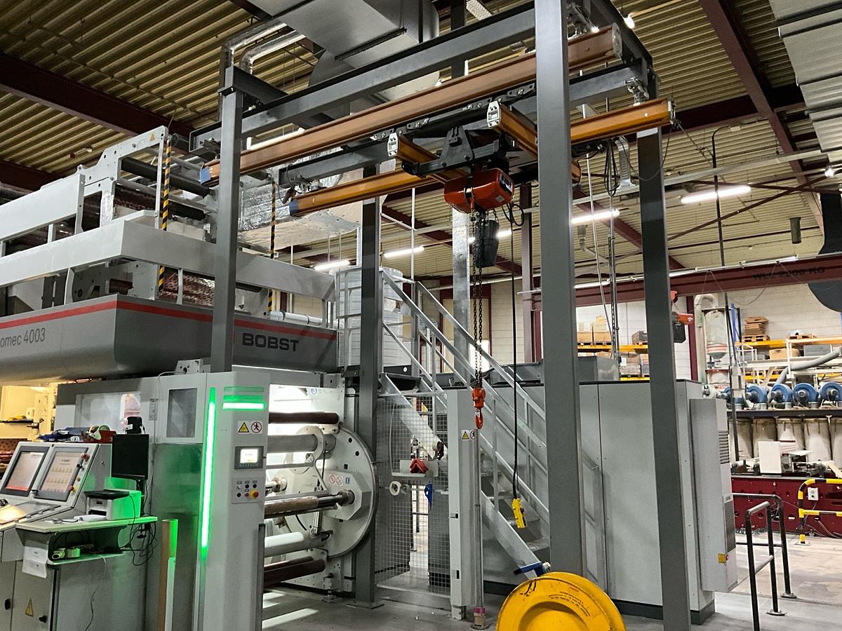 Used 2015 Bobst Rotomec 4003 1000/350/C 7-color rotogravure printing press