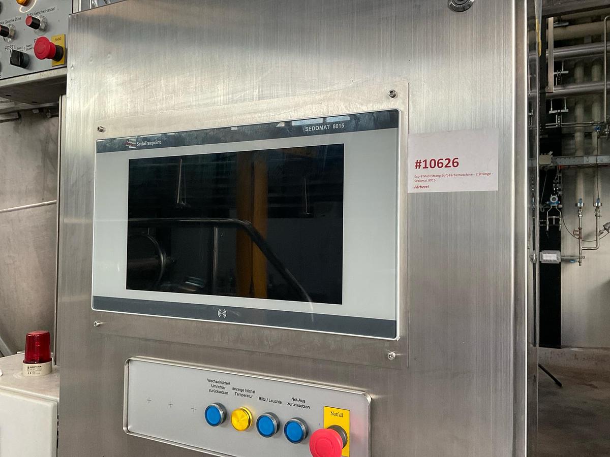 Used 2014 Fong’s ECO-8-D1T single l-shape full stainless steel tubular HT fabric dyeing installation