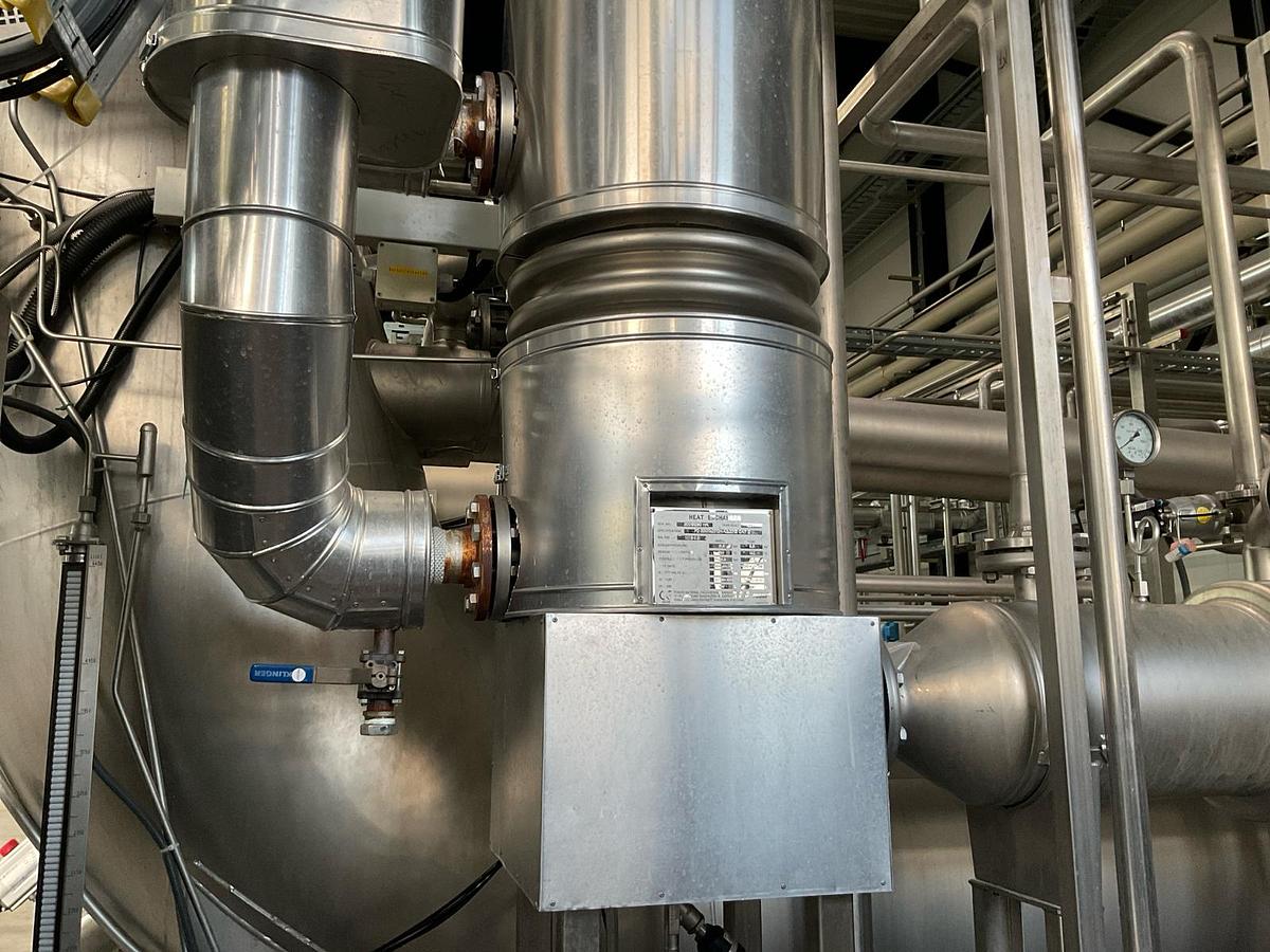 Used 2014 Fong’s ECO-8-D1T single l-shape full stainless steel tubular HT fabric dyeing installation