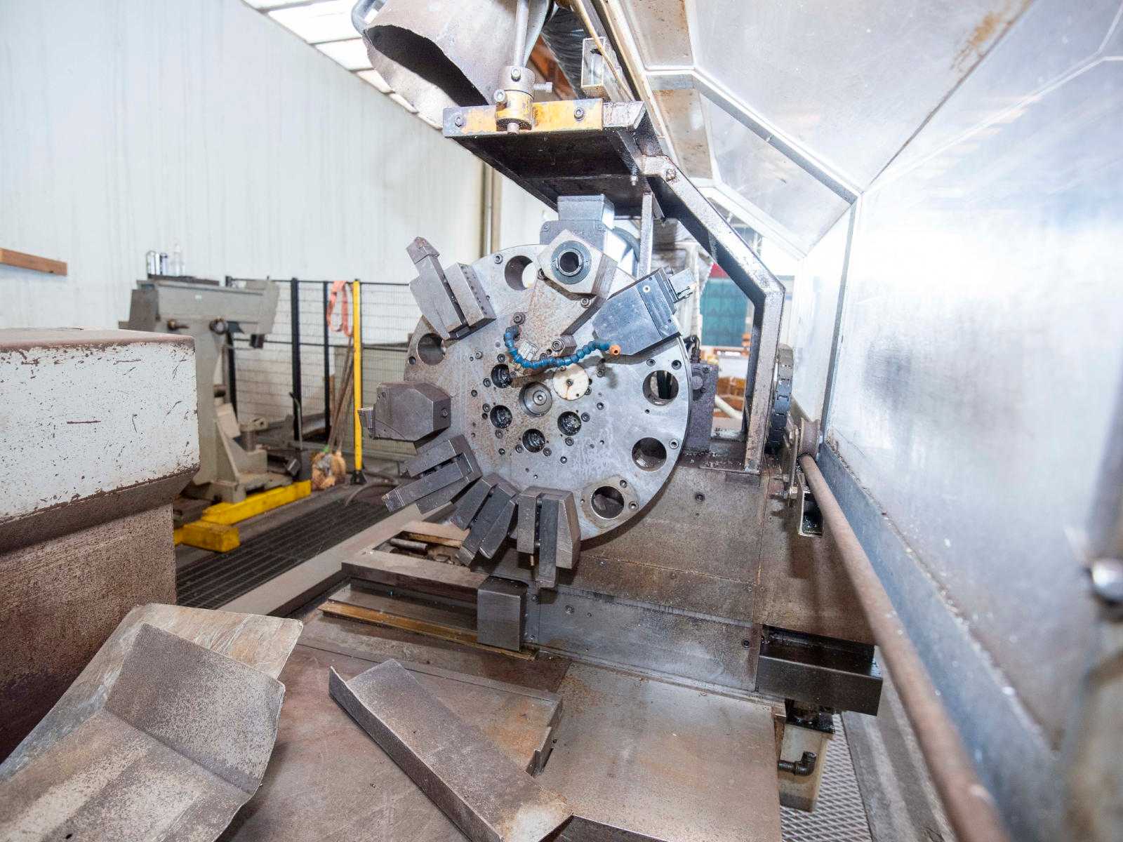 Used SAFOP LEONARD 45/CNC 4-GUIDEWAYS CNC LATHE