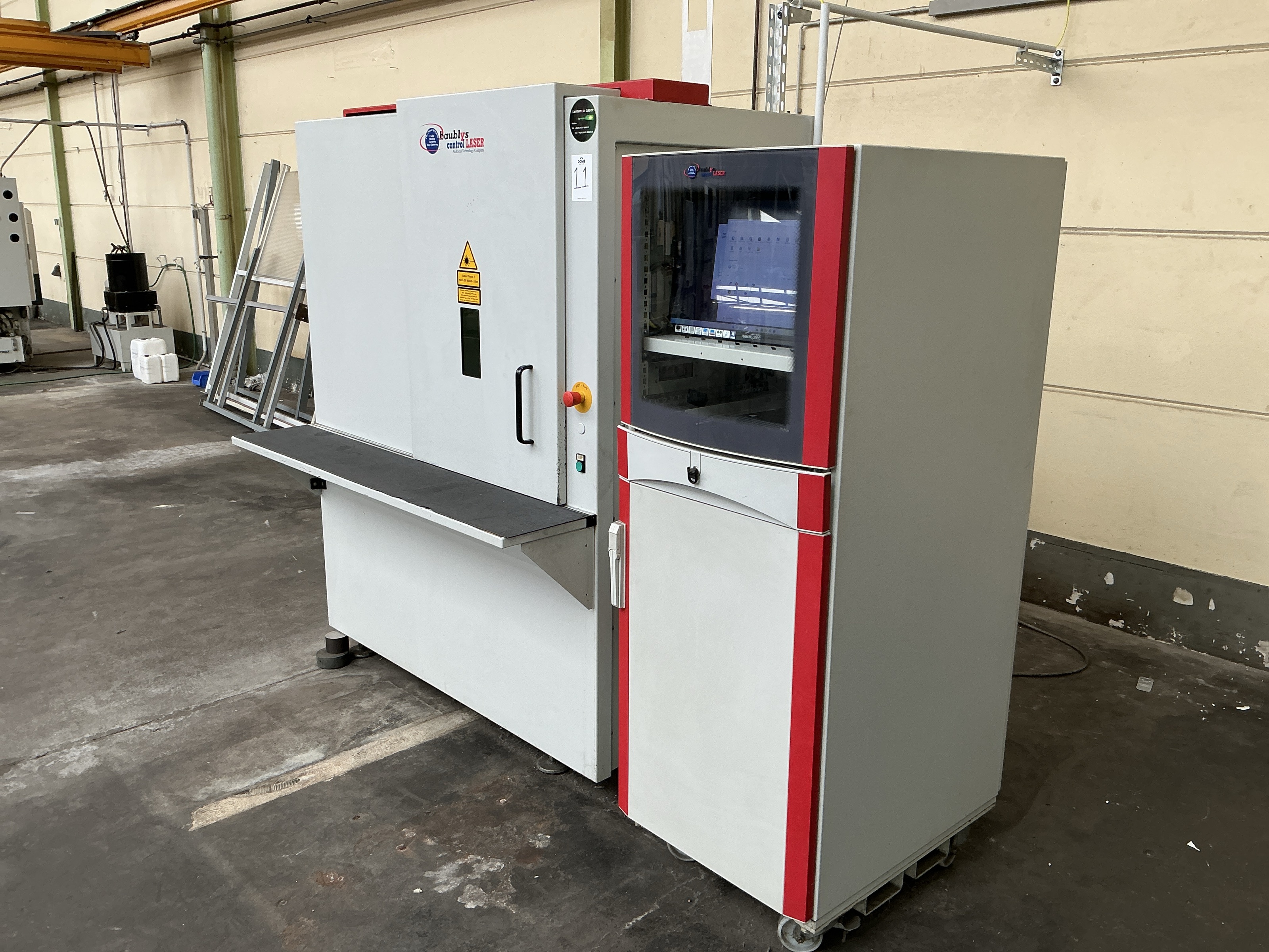 Used 2004 Baublys 65S/NC 500 Laser Engraving Machine