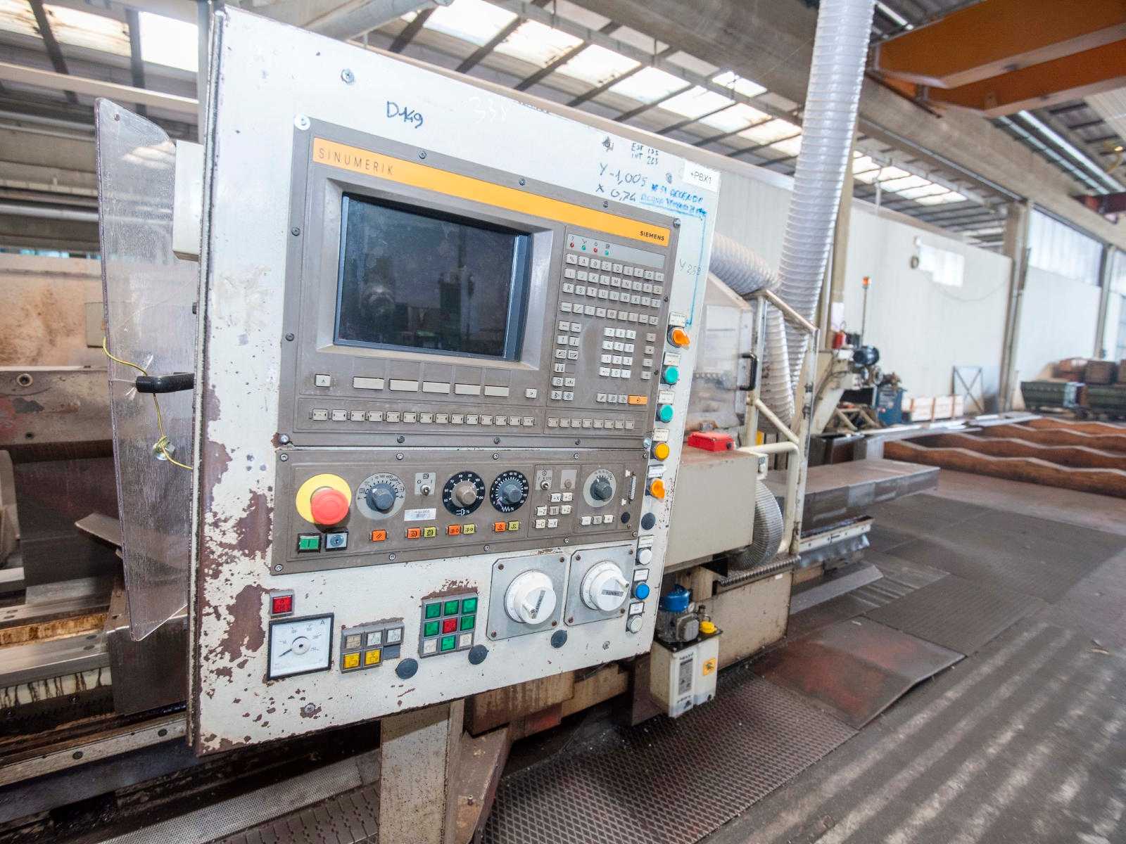 Used SAFOP LEONARD 45/CNC 4-GUIDEWAYS CNC LATHE