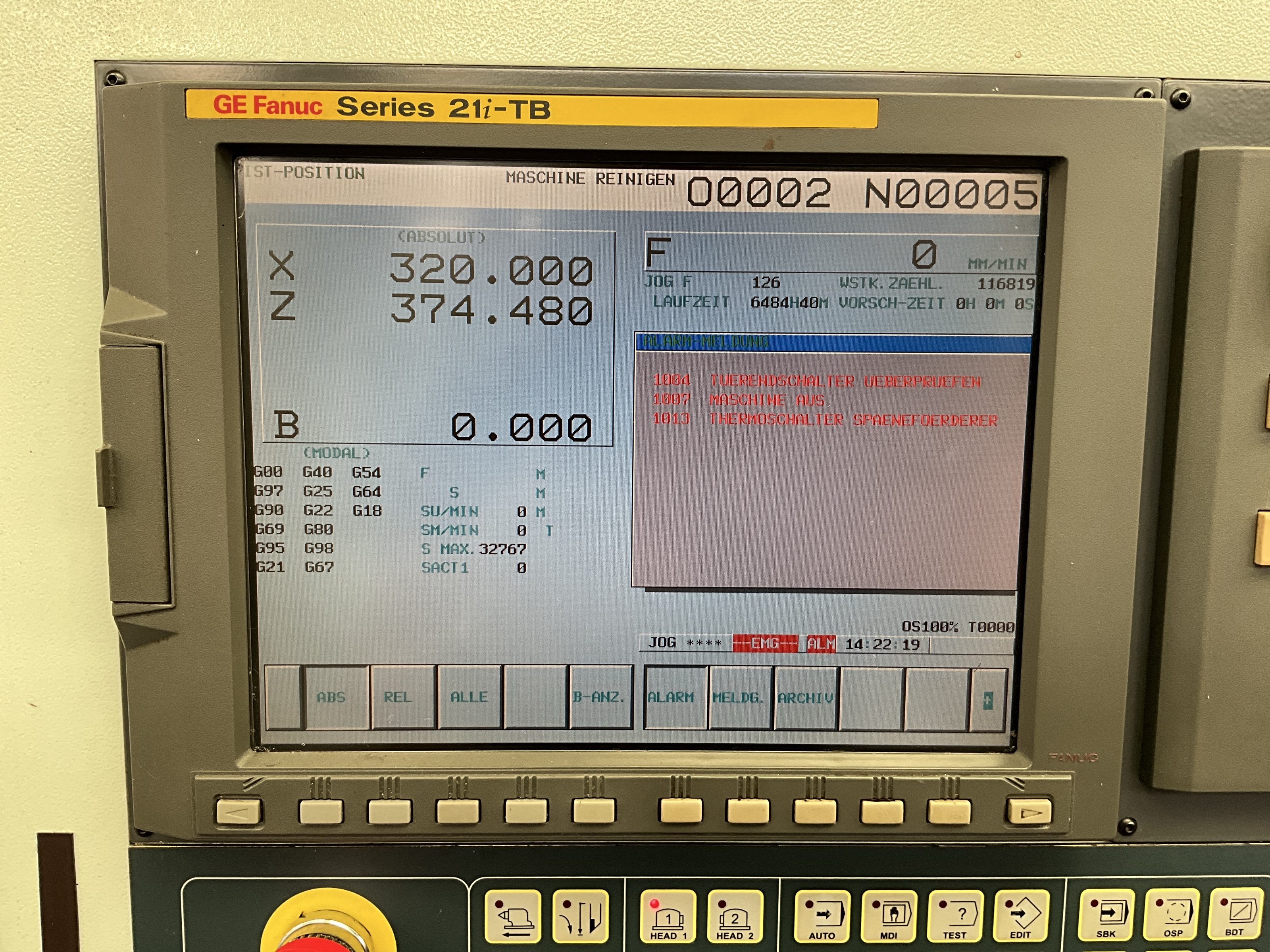 Used 2003 Biglia B 510 B CNC Lathe
