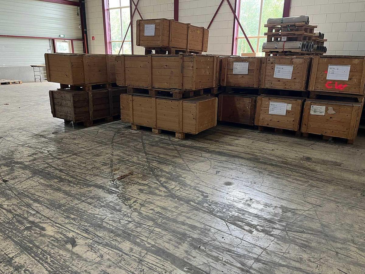 Used Cylinders Kaleidoscope for gift wrap paper printing press (215x)