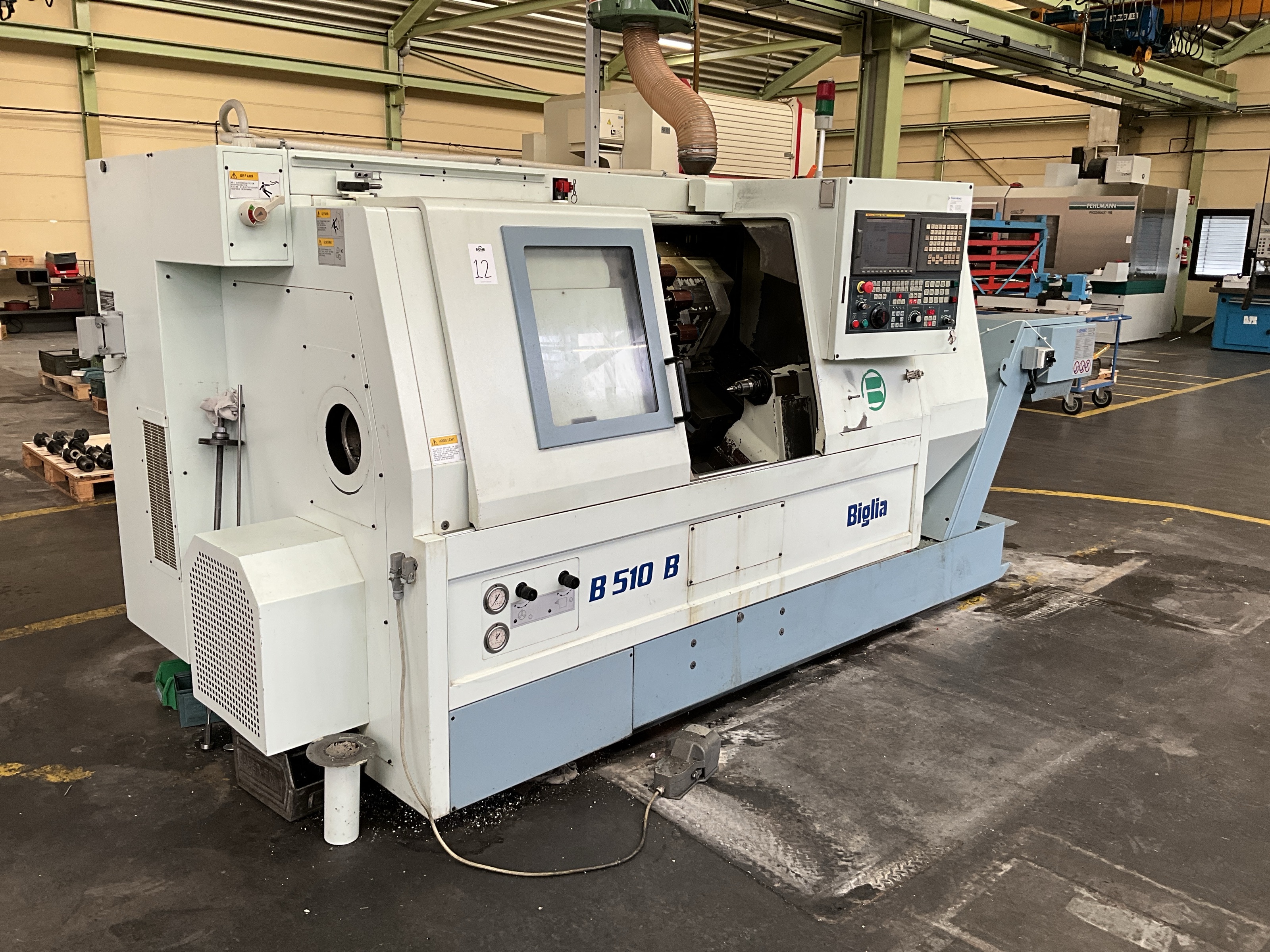 Used 2003 Biglia B 510 B CNC Lathe