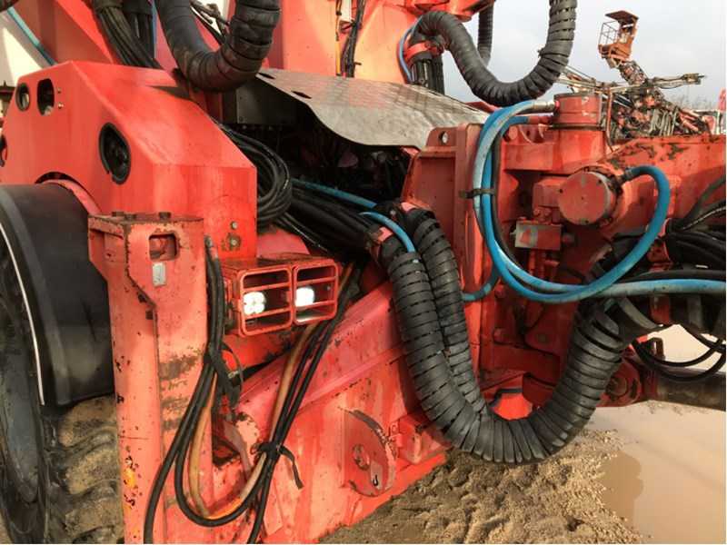 Used 2010 SANDVIK DT1130-SC jumbo drill rig