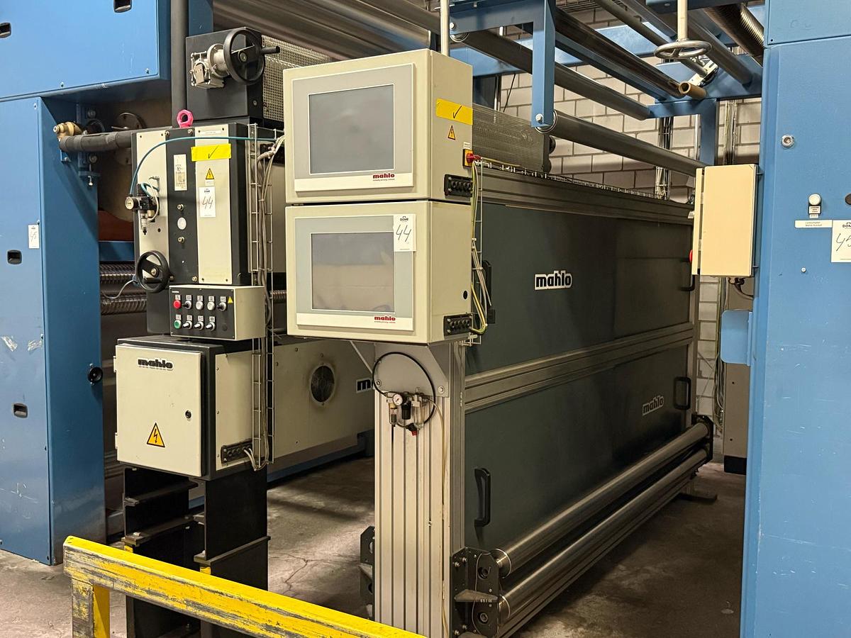 Used 2007 Mahlo CIS-12 /WIS-12 color inspection system