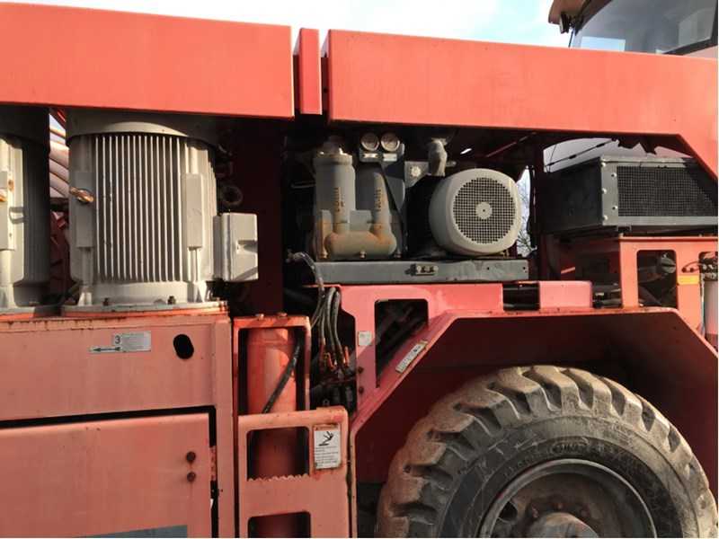 Used 2010 SANDVIK DT1130-SC jumbo drill rig