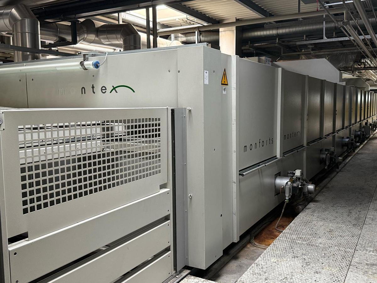 Used 2004 Monforts MONTEX 6000-10F TWIN-AIR stenter line