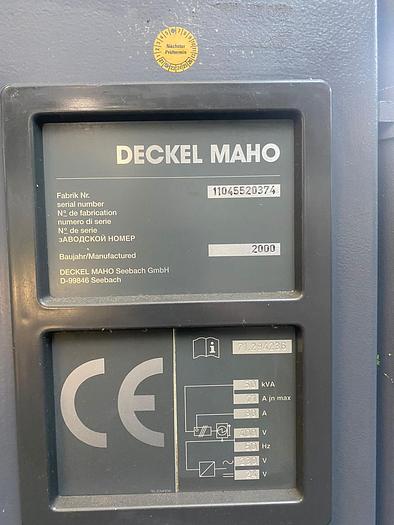 Used DMG-50 EVO -2003 - 40 BAR IKZ - FULLY CHECKED AND SERVICED