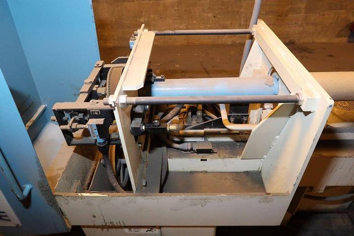 Used 168" AUTOMATIC HANDLING PIRANHA SEMI-AUTOMATIC CORE CUTTER 3" AND 8" SHAFTS - PENDING SALE