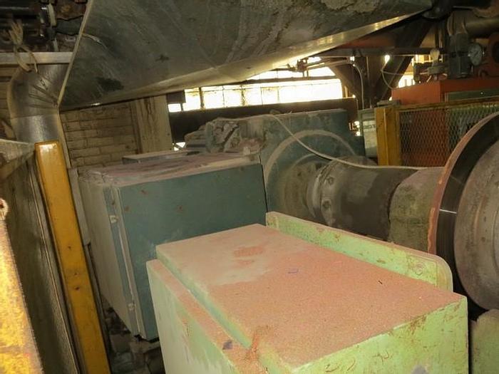 Used 108" (2.74M) VALMET TWO DRUM SLITTER REWINDER 6000FPM