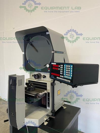 Used Deltronic DH216 16" Horizontal Optical Comparator System w/ MPC-5 Controller