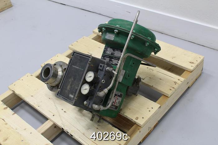 Used Fisher V150 2" Vee Ball Control Valve #40269