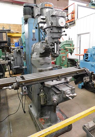 Used Alliant Vertical Milling Machine