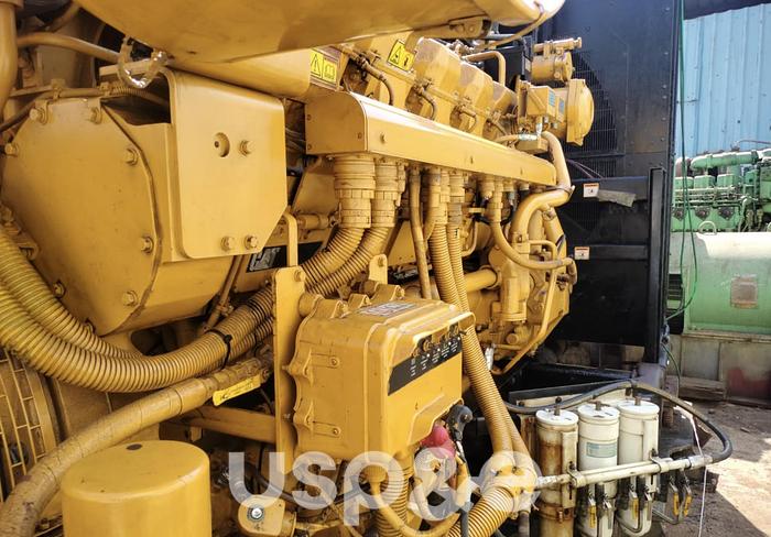 Used 1.3 MW 2008 Used Caterpillar 3512B Diesel Generator Sets
