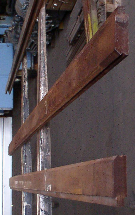 Used (11) Female Press Brake Dies, #2887