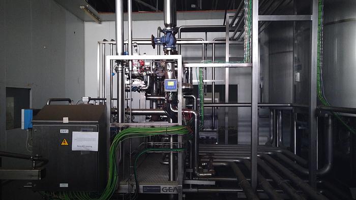 Usado Sistema automático de limpeza e desinfecção CIP GEA