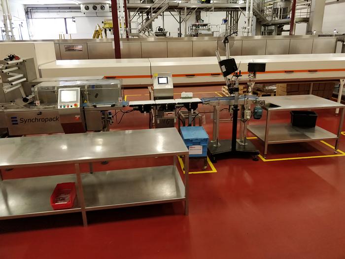 Used MALLOSA/ LLOVERAS CHOCOLATE MOULDING LINE